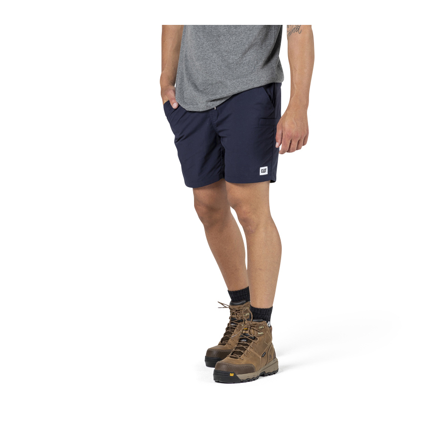 Caterpillar Men's Nylon Work Shorts Navy CAT-57863